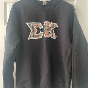 Sigma Kappa letters sweatshirt